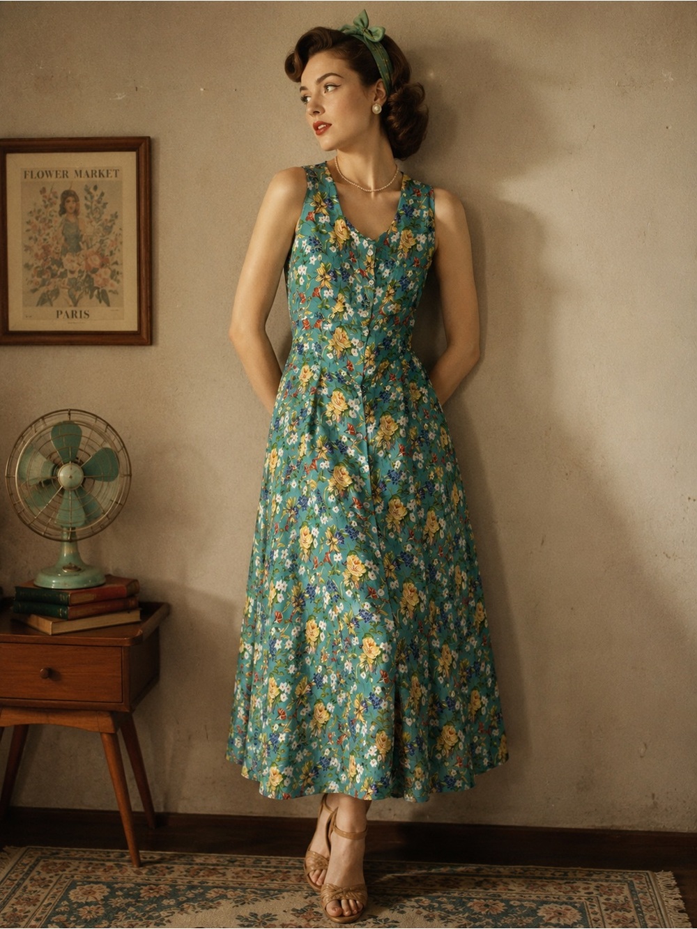 Robbie Bee Vintage Size 6 Dress